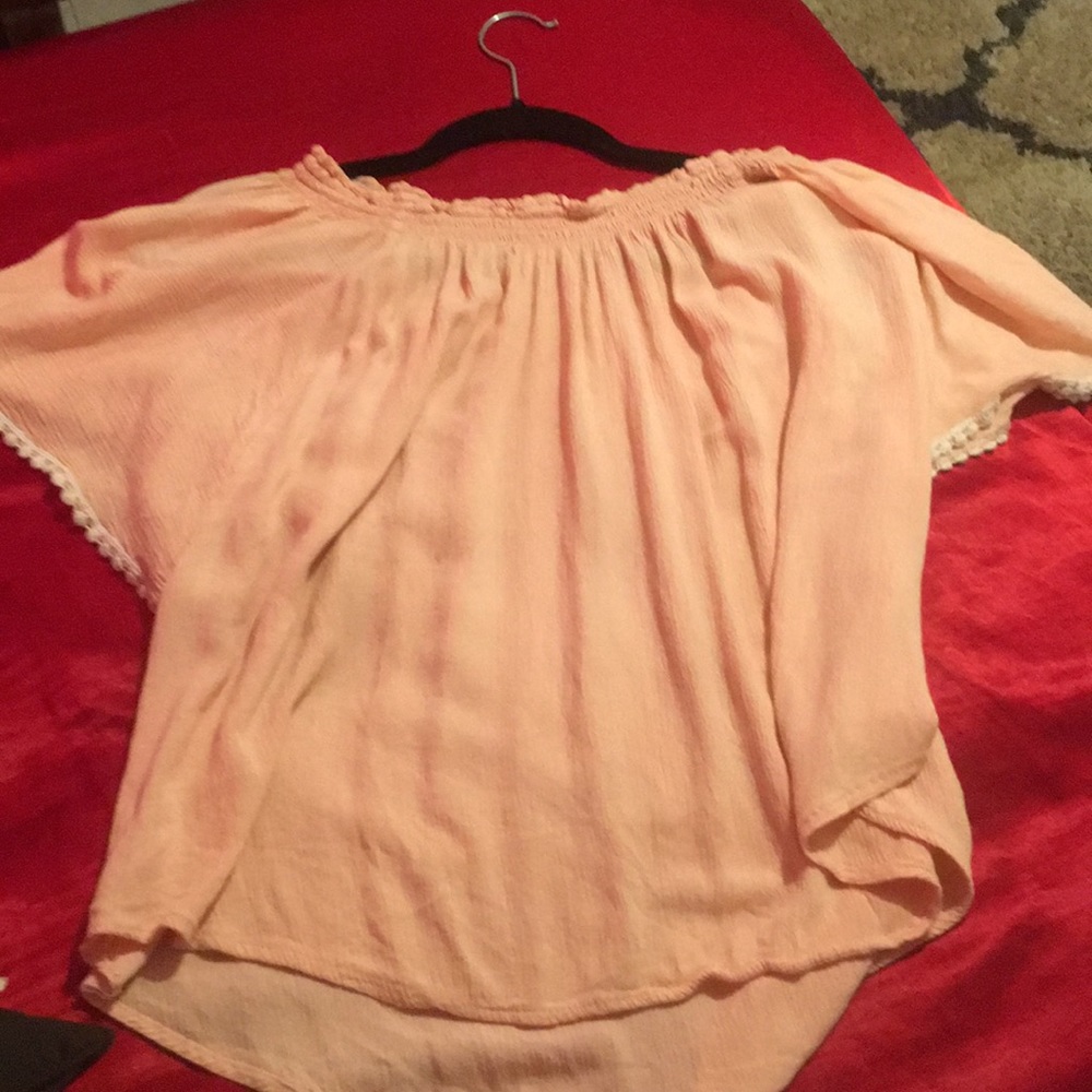 Off the shoulder blouse